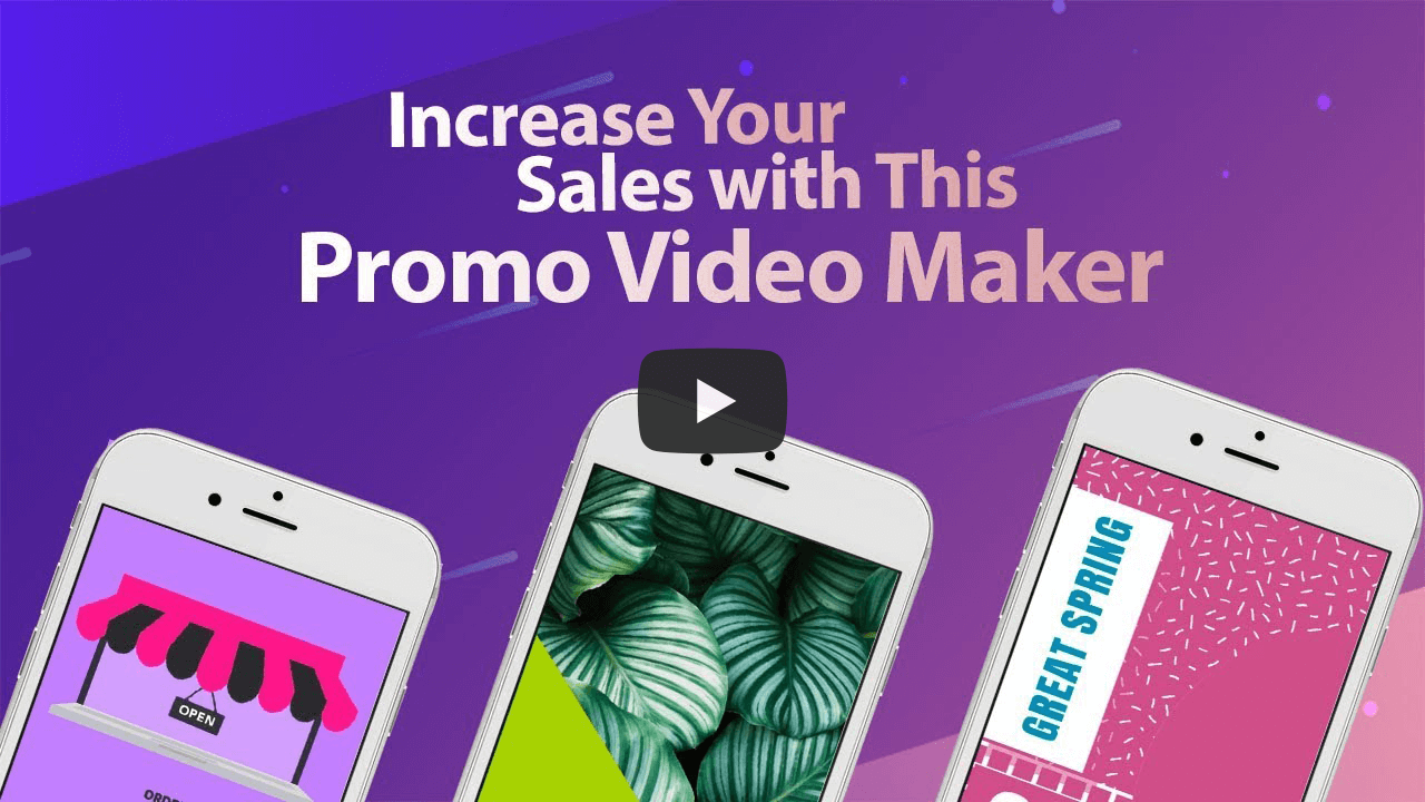 Increase Your Sales With This Promo Video Maker