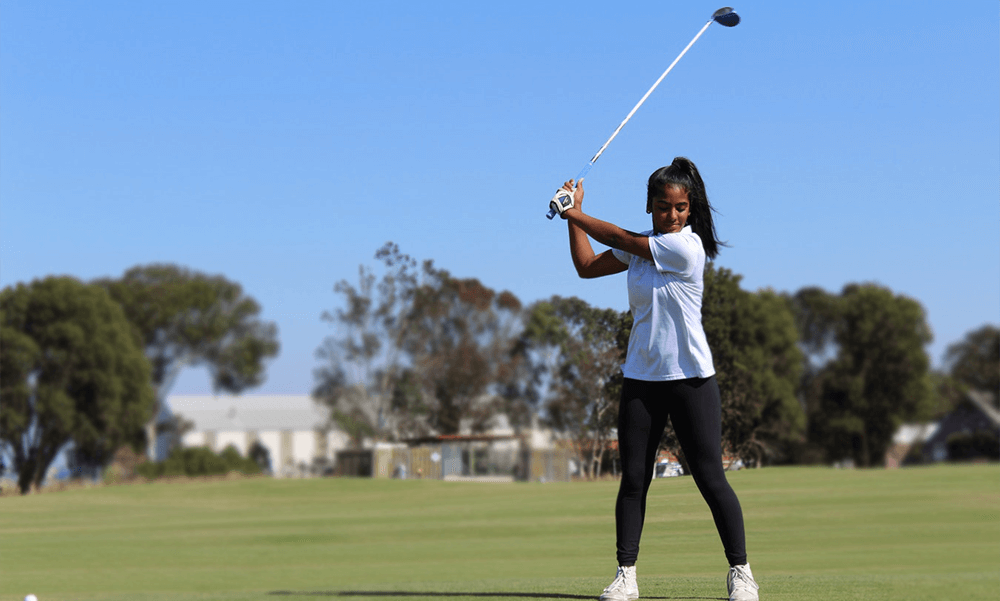 Golfing