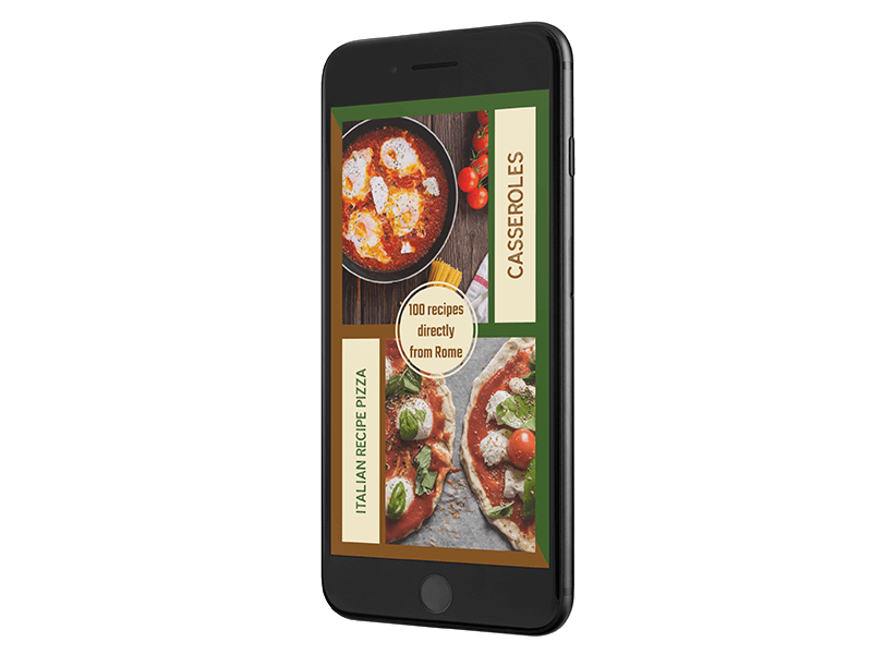 Iphone 7 Mockup With Restaurant Ad