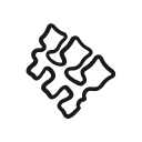 Chiropracter Logo Maker Icon