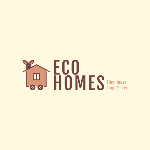 Real Estate Logo Maker For Ecological Homes