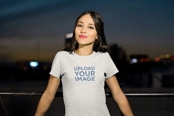 T Shirt Video Mockup