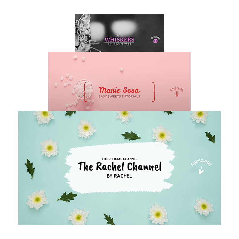 Background Youtube Channel Art Template 2048x1152